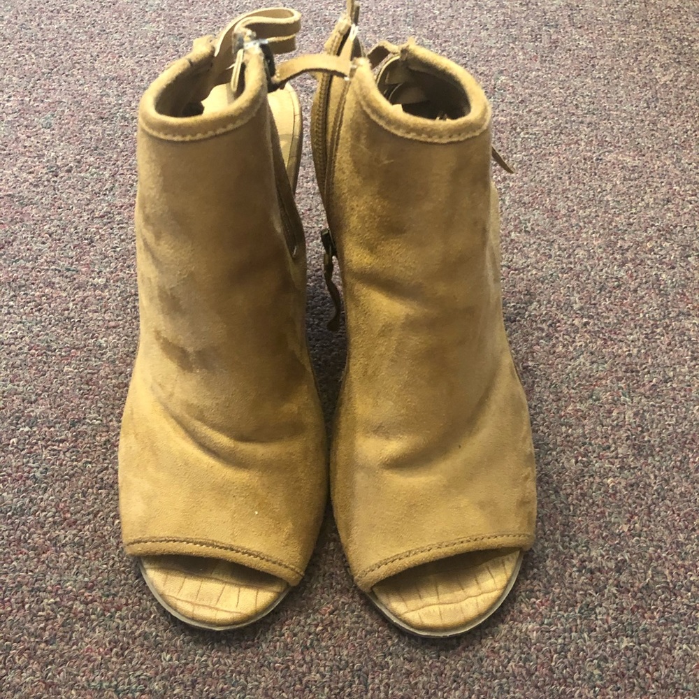 Fringe booties